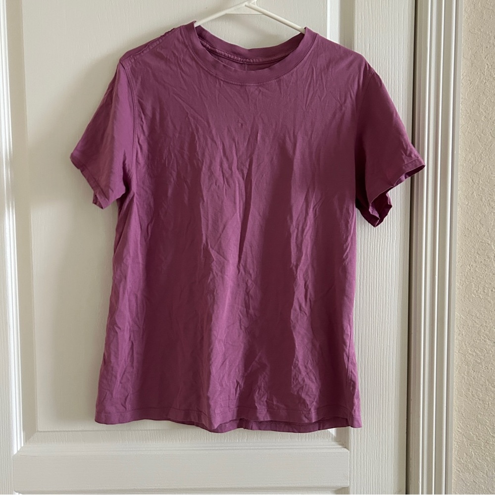 Lululemon All Yours Cotton T-shirt - Velvet Dust